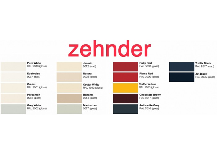 Стальной трубчатый радиатор Zehnder 4035