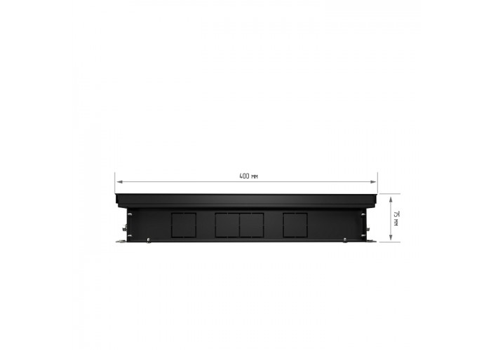 Внутрипольный конвектор с естественной конвекцией Royal Thermo 75/400/3000-DG-U-NA