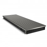 Внутрипольный конвектор с естественной конвекцией Royal Thermo 75/400/3000-DG-U-NA