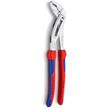 Переставные клещи KNIPEX ALLIGATOR , 42 мм (1 1/2 ), под ключ 36 мм, 180 мм, хром, 2К ручки