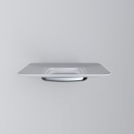 Мыльница AM.PM Inspire 2.0 стеклянная с держателем A50A34200