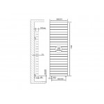 Биметаллический секционный радиатор Royal Thermo PianoForte Tower Bianco Traffico 22 секции