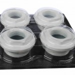 Монтажный комплект Rommer 3/4 (RAL9016) без кронштейнов