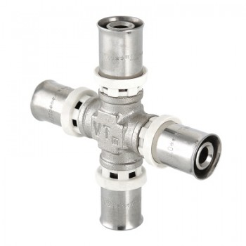 Крестовина пресс VALTEC 20х16х20х16 Крестовина пресс VALTEC 20х16х20х16