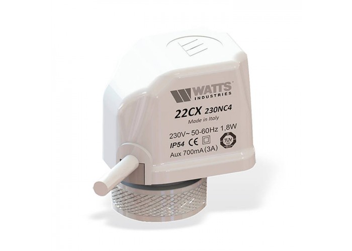 Сервопривод Watts 22CX230NC2, НЗ, 230 В