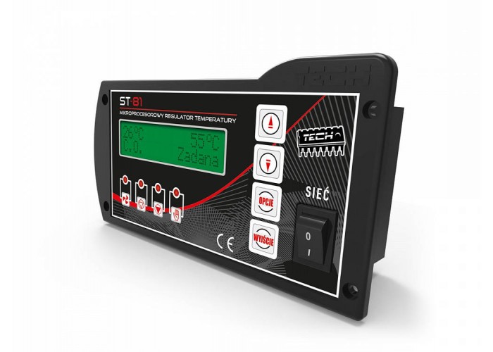 Контроллер для твердотопливного котла TECH ST-81 zPID