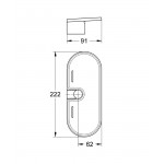 Полочка для душевой штанги Grohe EasyReach 27596000