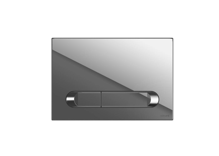Кнопка смыва Cersanit ESTETICA для LINK PRO/VECTOR/LINK/HI-TEC пластик хром глянцевый