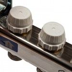 Коллектор Stout из нержавеющей стали с расходомерами 1/3/4x4, SMS 0917 000004
