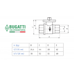 Шаровой электропривод GIDROLOCK Ultimate 3/4 Bugatti 12В