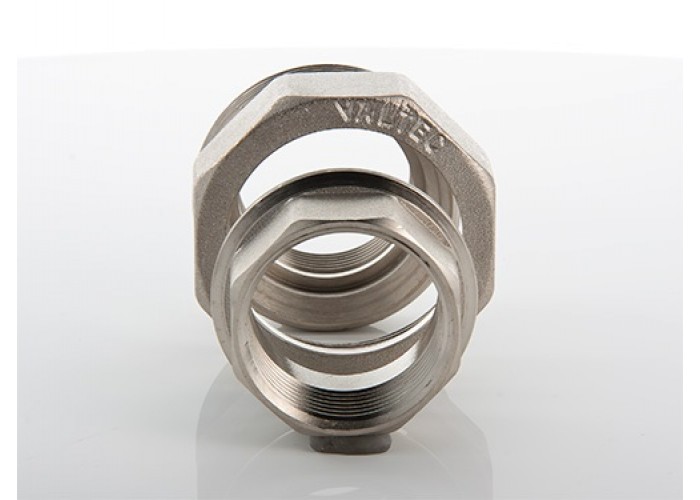 Муфта разъемная VALTEC 1/2 внутренняя, никелированная латунь