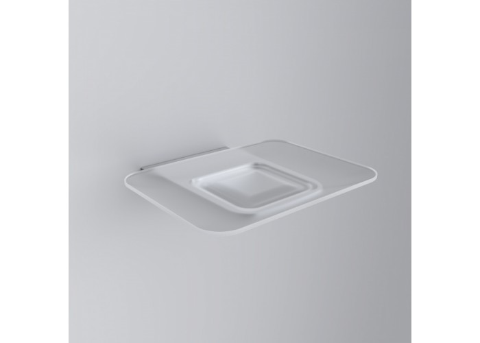 Мыльница AM.PM Inspire 2.0 стеклянная с держателем A50A34200