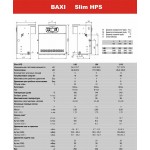 Напольный газовый котел отопления, атмосферный Baxi SLIM HPS 1.80