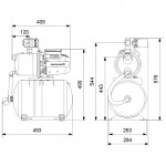 Насосная станция Grundfos JP 4-47 PT-H
