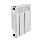 Алюминиевый секционный радиатор отопления SMART Install Easy One 350 / 4 секции