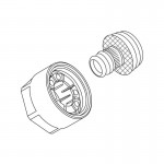 Резьбозажимное соединение Rehau stabil 20x2,9xG3/4