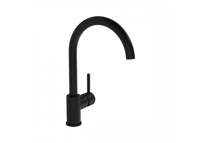 Смеситель для кухни Vitra Minimax S, для мойки, матовый черный
