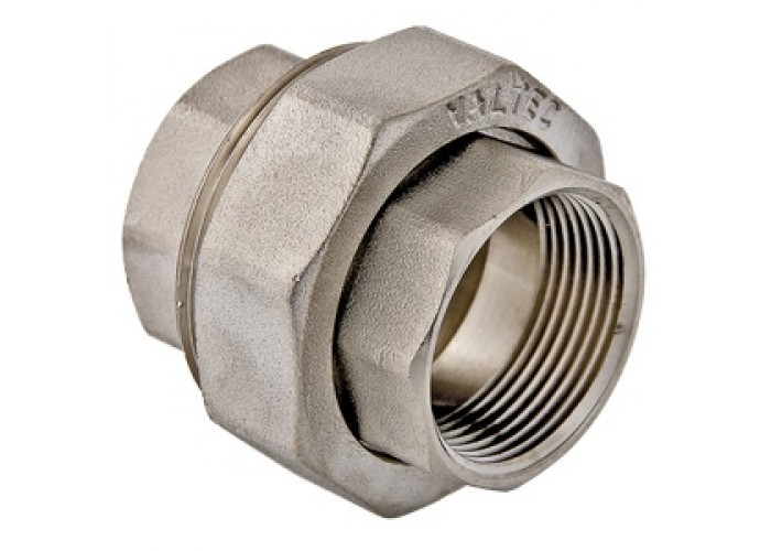 Муфта разъемная VALTEC 1/2 внутренняя, никелированная латунь