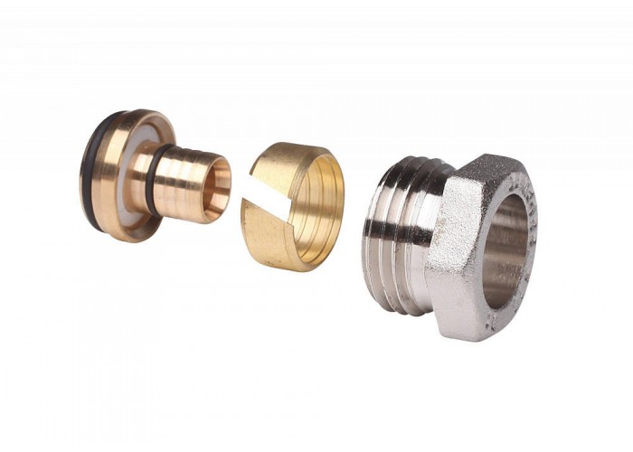 Уплотнительные фитинги Danfoss для металлопластиковых труб, G 1/2 x 14(2.0) мм