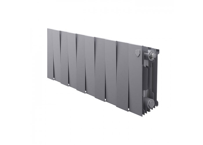 Биметаллический секционный радиатор отопления Royal Thermo PianoForte Silver Satin 200 / 1 секция