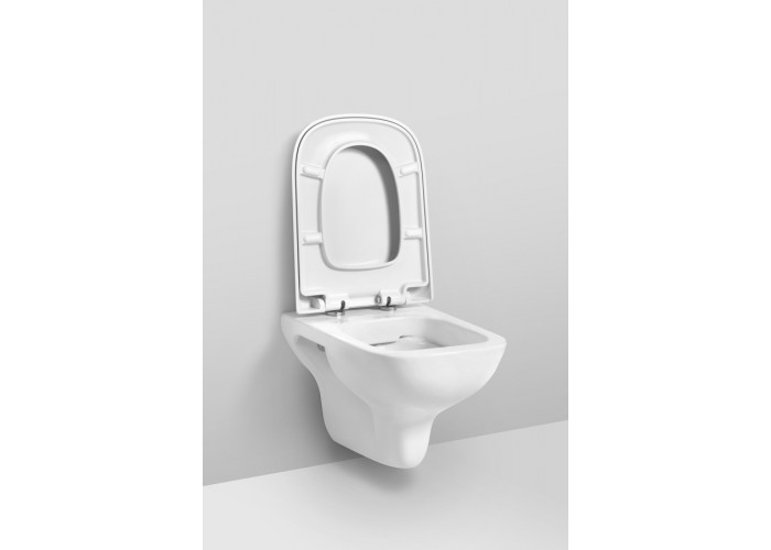 Унитаз подвесной AM.PM Like FlashClean C801700SC с сиденьем микролифт