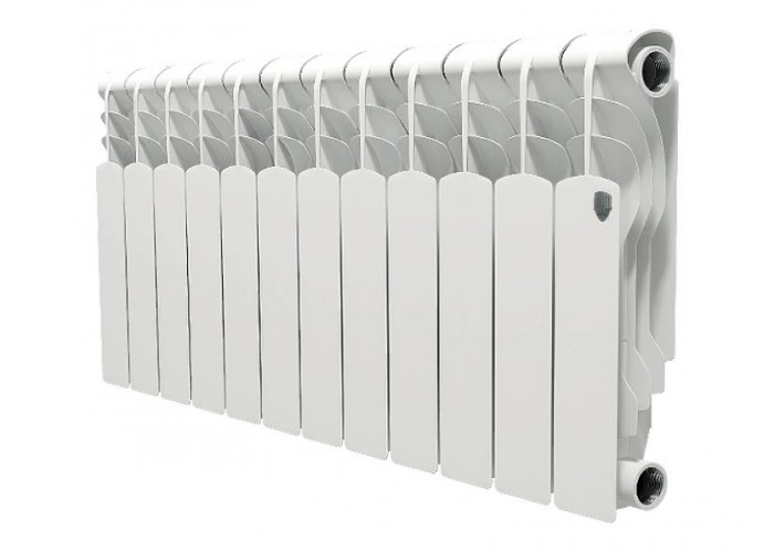 Биметаллический секционный радиатор отопления Royal Thermo Revolution Bimetall 350 / 12 секций