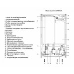 Электрический котёл отопления одноконтурный настенный Ferroli LEB 6.0