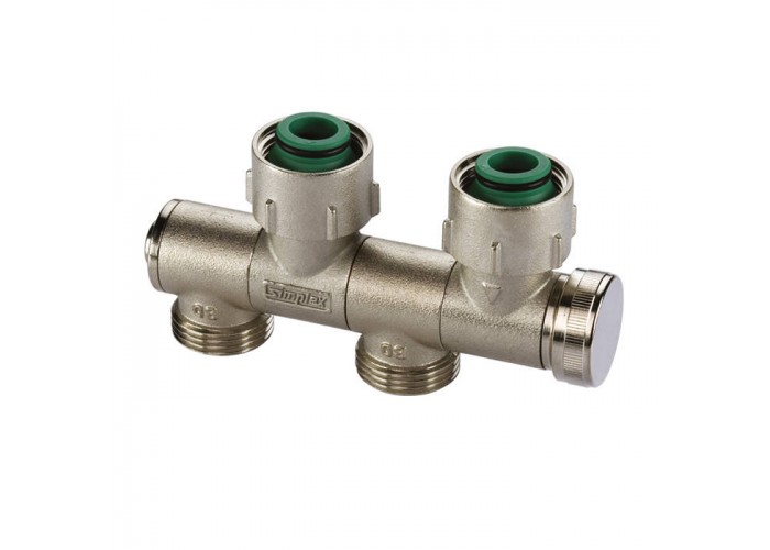 Узел нижнего подключения Flamco FE2 c функцией отсечки, слива и заполнения