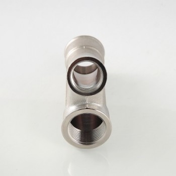 Тройник косой VALTEC для гильзы под погружной датчик 1 x 1/2