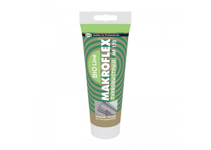 Монтажный клей Makroflex Bio Line MF170 турбобыстрый (0,25кг) 1739813 (немороз)