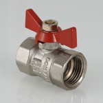 Кран шаровой VALTEC Compact 1/2 ВВ, бабочка