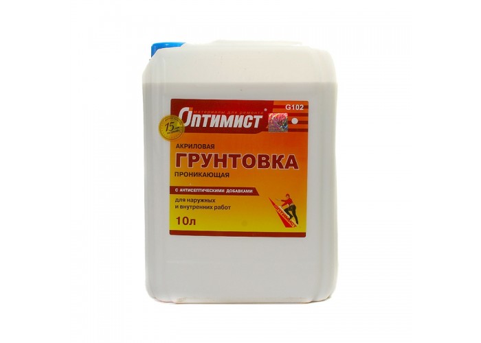 Грунтовка Оптимист G102 универсальная (10л)