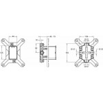 Система скрытого монтажа Jacob Delafon MODULO 98699D