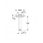 Кронштейн для верхнего душа Grohe Rainshower 28724000