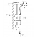 Душевой гарнитур Grohe Euphoria 110 Mono 27267001