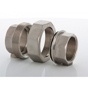 Муфта разъемная VALTEC 1/2 внутренняя, никелированная латунь