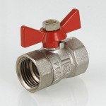 Кран шаровой VALTEC Compact 1/2 ВВ, бабочка