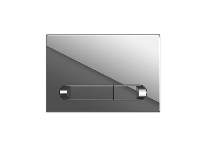 Кнопка смыва Cersanit ESTETICA для LINK PRO/VECTOR/LINK/HI-TEC пластик хром глянцевый