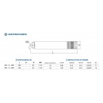 Погружной колодезный насос Aquario ASP6-45-100W
