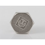 Пробка резьбовая VALTEC 1/2 наружная резьба, никелированная латунь