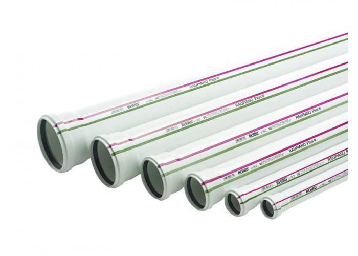 Канализационная труба (PP-MD) Rehau диам. 75/500 мм (арт. 11201941004)
