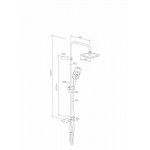 Душевая колонна Damixa Origin Evo