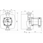 Циркуляционный насос Grundfos Alpha 2 25/40