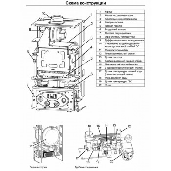Настенный газовый двухконтурный котел отопления Wolf FGG-K-24