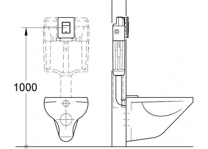 Кнопка смыва Grohe Skate Cosmopolitan 38732SH0 белая