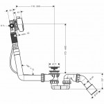 Система набора воды Hansgrohe Exafill S 58113000