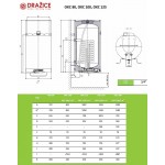 Комбинированный бойлер Drazice OKC 100