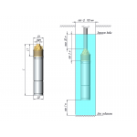 Скважинный насос UNIPUMP 4SKM 100