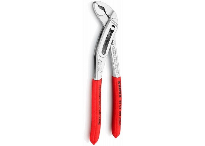 Переставные клещи KNIPEX ALLIGATOR , 42 мм (1 1/2 ), под ключ 36 мм, 180 мм, хром, 1К ручки