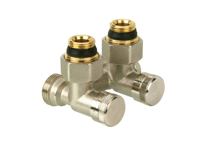 Запорный клапан Danfoss RLV-K - G 3/4 A x G 1/2 A, угловой